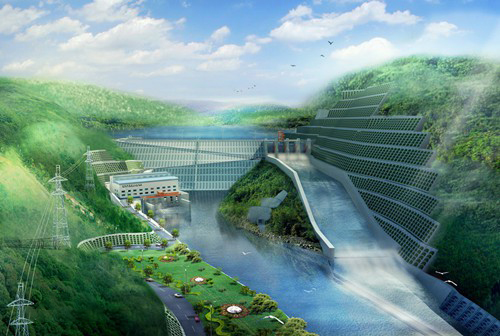 长汀老挝南塔河1号水电站项目